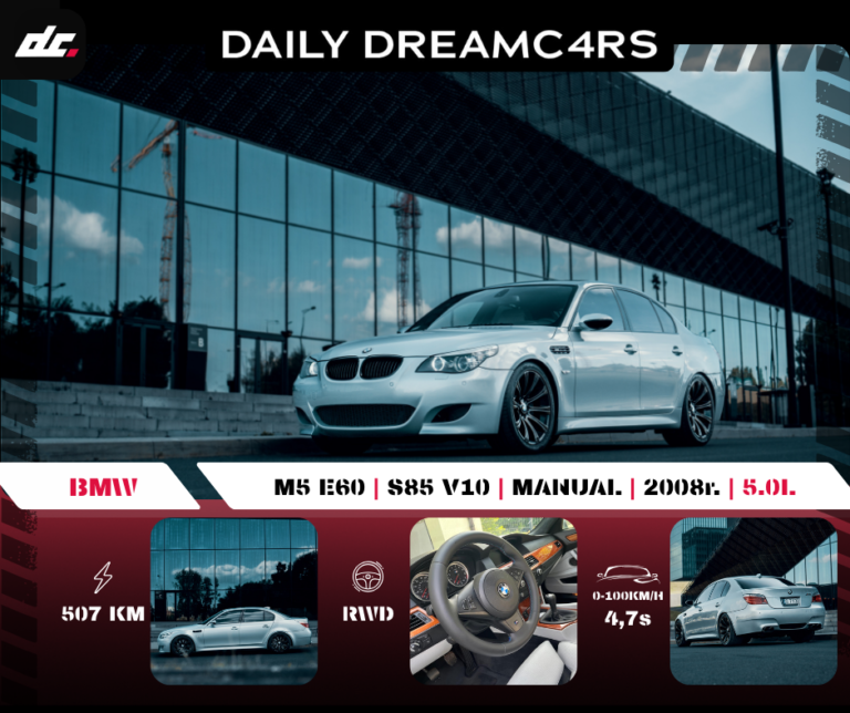 BMW M5 E60realizacja importu z USA