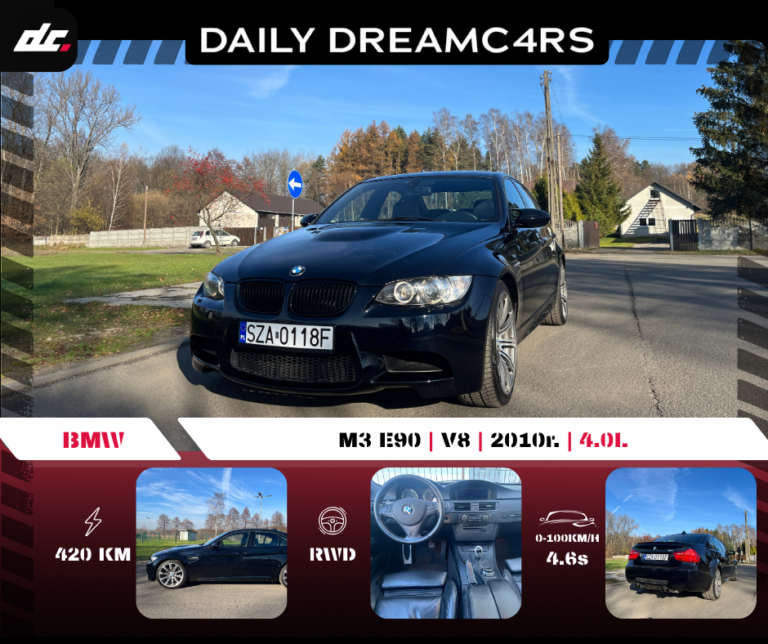 BMW M5 E90 realizacja importu z USA