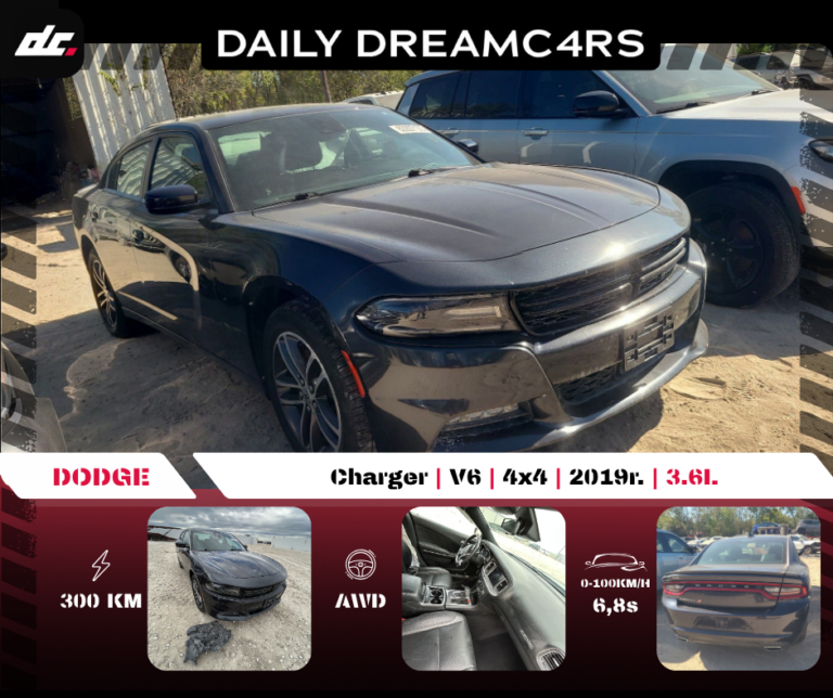 Dodge Charger 4x4 realizacja importu z USA