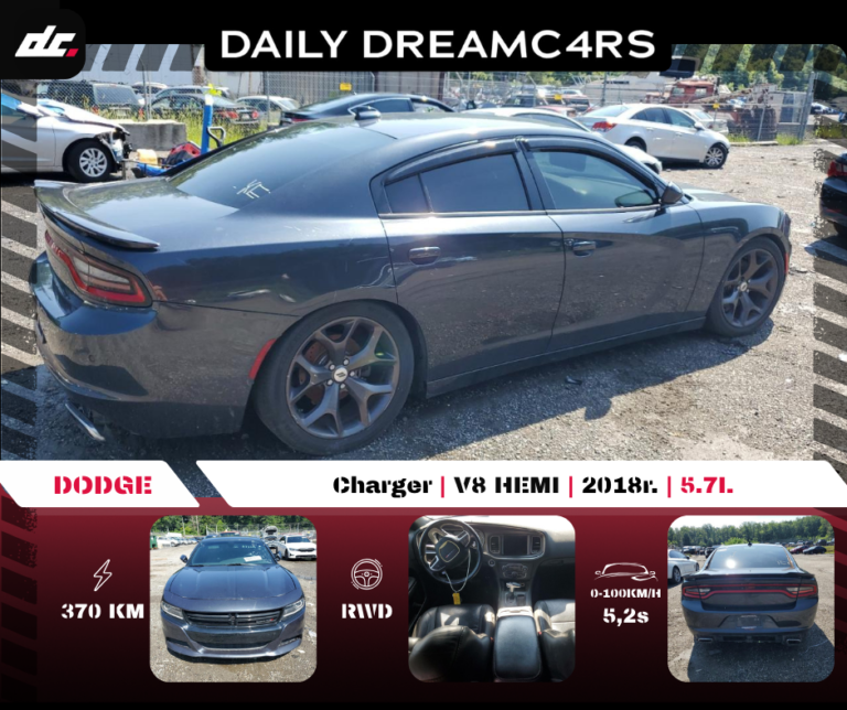 Dodge Charger V8 realizacja importu z USA