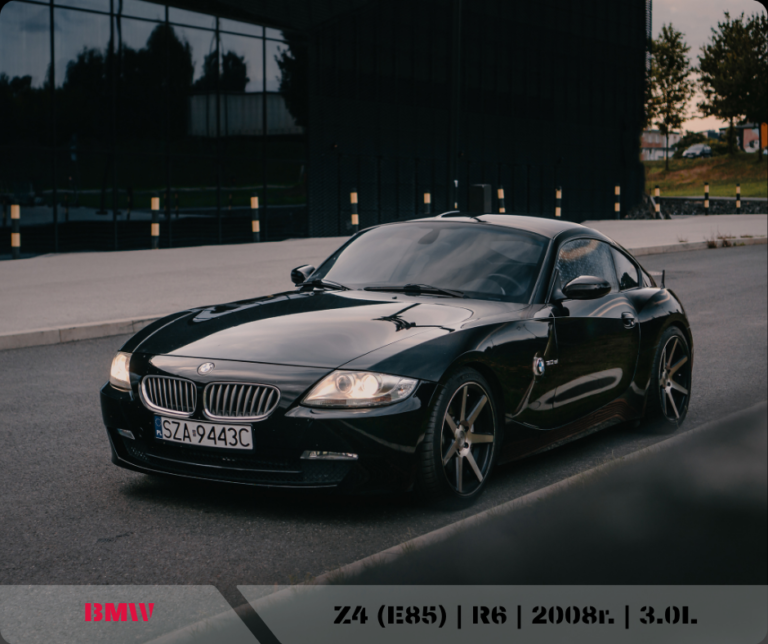 przód BMW Z4 m realizacja importu z USA