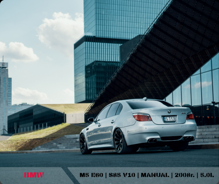tył BMW M5 E60realizacja importu z USA