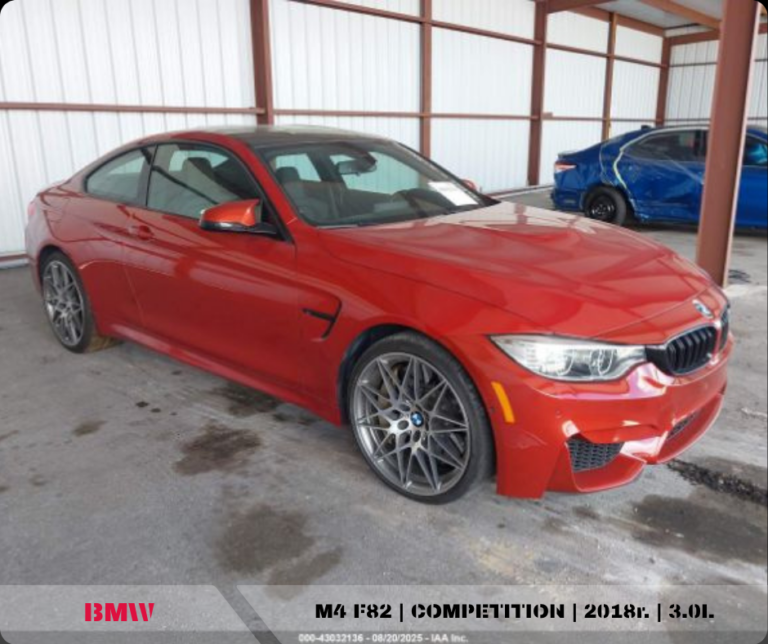 lewa strona BMW M4 F82 realizacja importu z USA