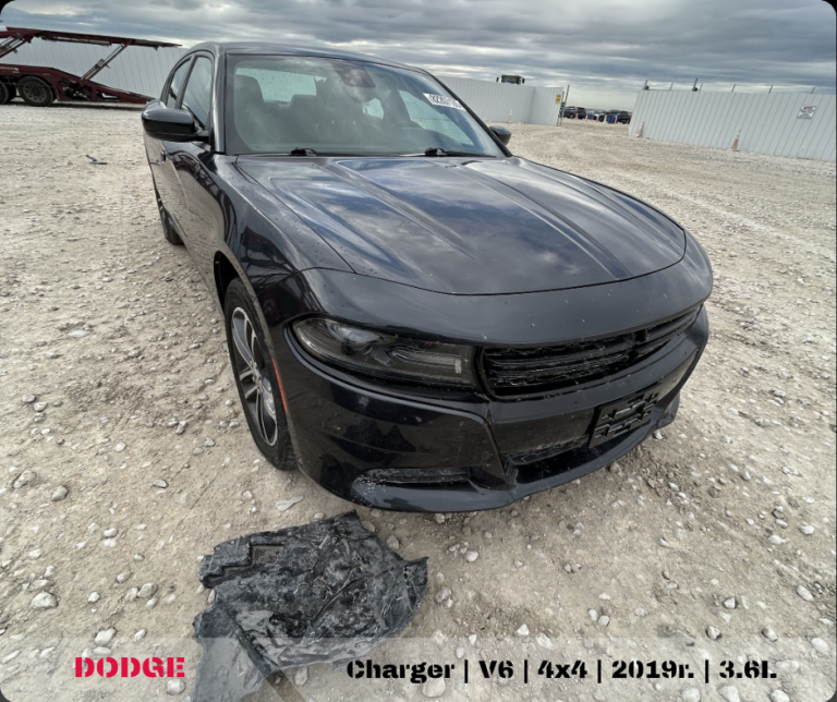przód Dodge Charger 4x4 realizacja importu z USA