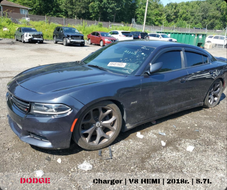 przód Dodge Charger V8 realizacja importu z USA