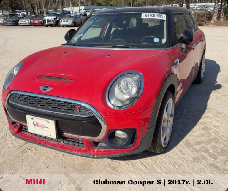 przód MINI Clubman Cooper S realizacja importu z USA
