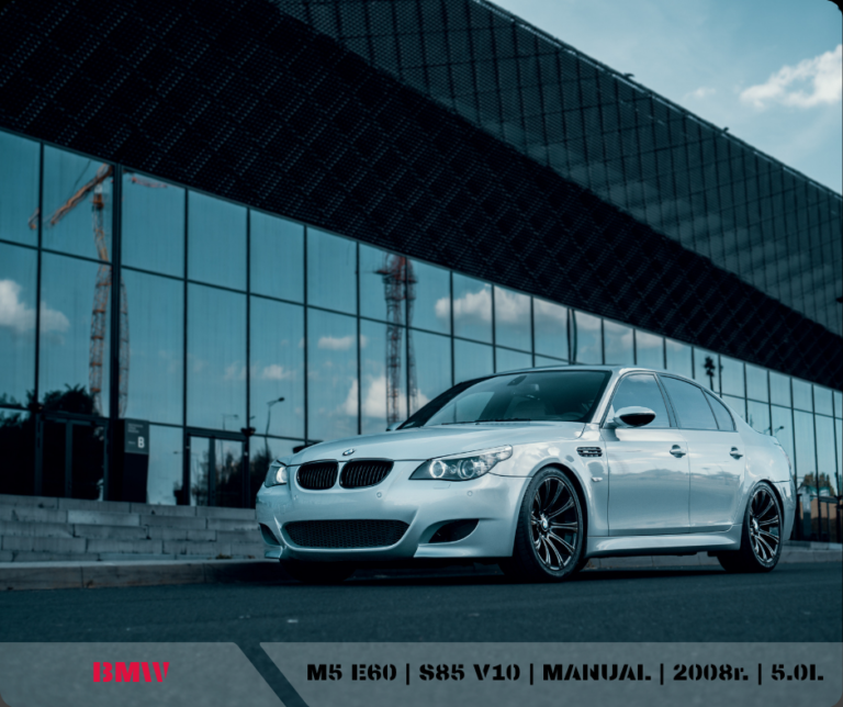 przód BMW M5 E60realizacja importu z USA