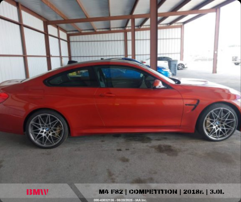bok BMW M4 F82 realizacja importu z USA