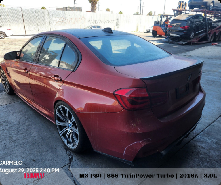 tył BMW M3 F80 realizacja importu z USA
