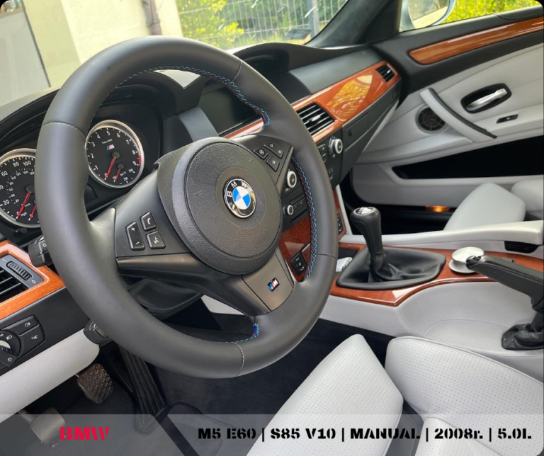kierownica BMW M5 E60realizacja importu z USA