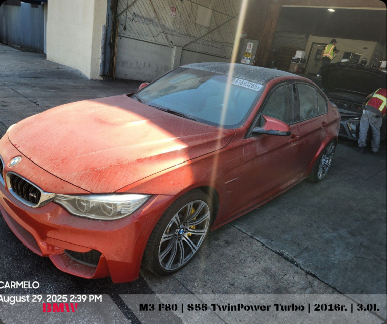 bok BMW M3 F80 realizacja importu z USA