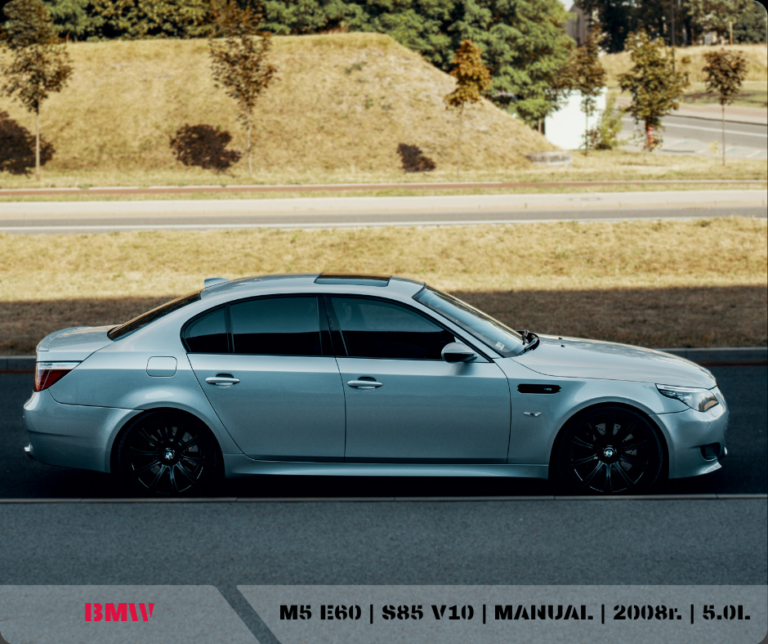 bok BMW M5 E60realizacja importu z USA