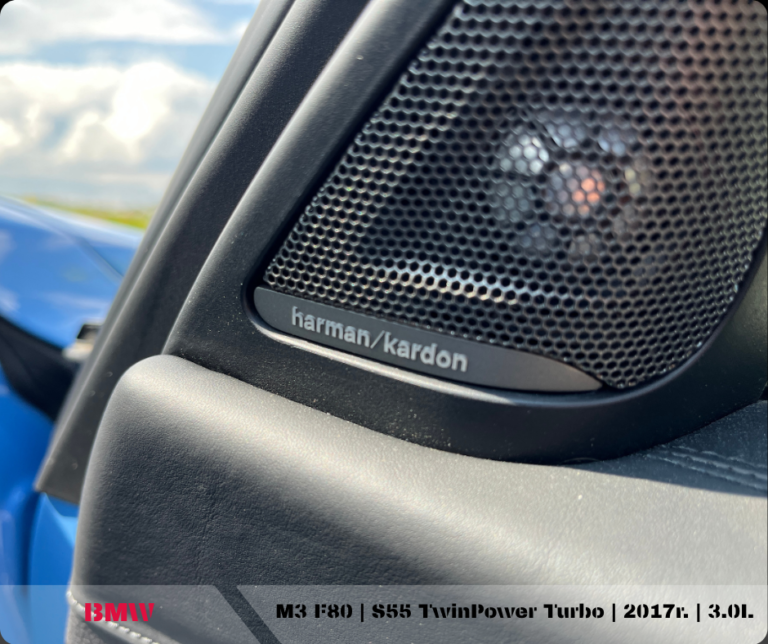 nagłośnienie _BMW M3 F80 realizacja importu z USA