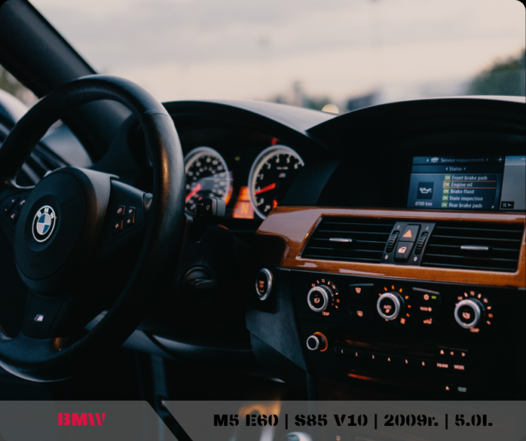 kierownica czarne BMW M5 E60realizacja importu z USA