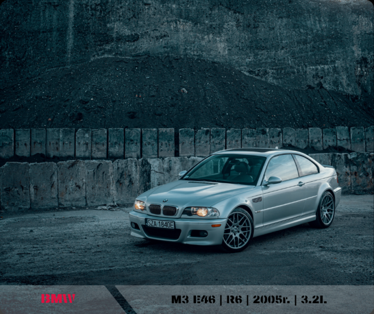 zdjęcie przodu bmw e46 m3 realizacja importu z USA