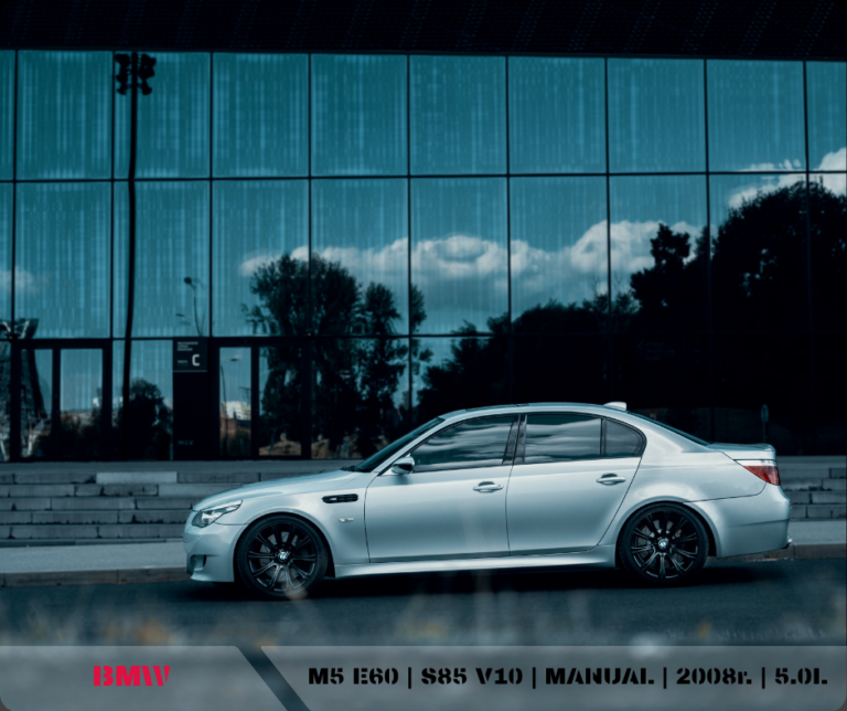 lewy bok BMW M5 E60realizacja importu z USA