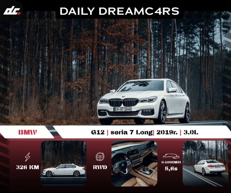 Biały BMW w lesie, 2019 rok importowane z USA